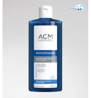 Novophane –  Shampooing Doux Tous Types de Cheveux, 200 ml