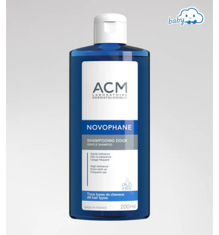 Novophane –  Shampooing Doux Tous Types de Cheveux, 200 ml