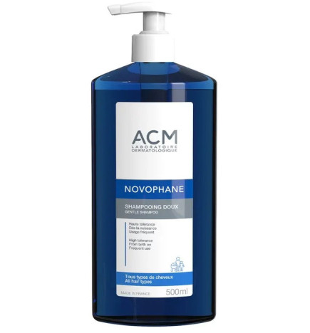 Novophane – Shampooing Doux Tous Types de Cheveux, 500 ml