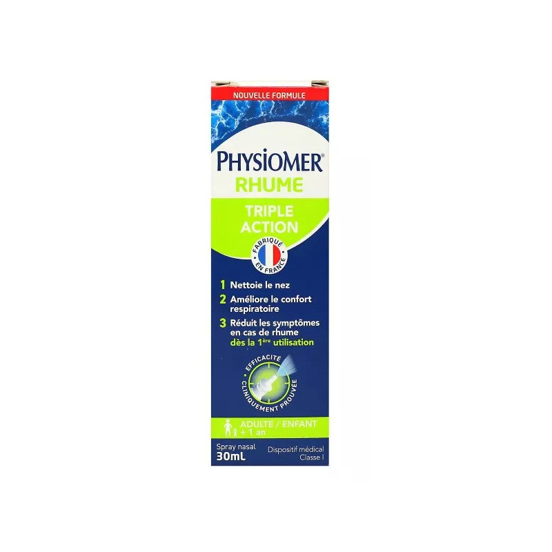 Physiomer – Rhume Triple Action Spray Nasal, 30 ml