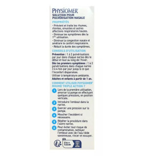 Physiomer – Rhume Triple Action Spray Nasal, 30 ml
