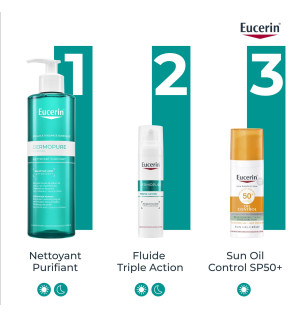 Eucerin – Dermopure Clinical Nettoyant Purifiant Visage et Corps, 400 ml
