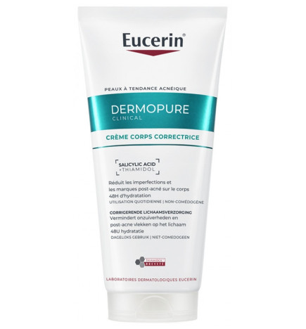 Eucerin – Dermopure Clinical Crème Corps Triple Action, 200 ml