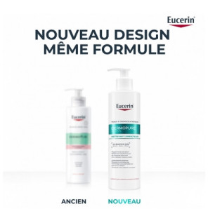 Eucerin – Dermopure Clinical Gel Nettoyant Triple Action Visage et Corps, 400 ml