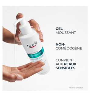 Eucerin – Dermopure Clinical Gel Nettoyant Triple Action Visage et Corps, 400 ml
