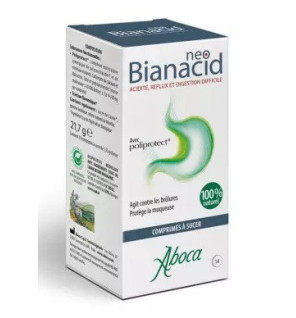 Aboca – NeoBianacid Acidité et Reflux, 14 comprimés
