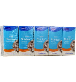 Hartmann – Stérilux Douceur Mouchoirs blancs, unité