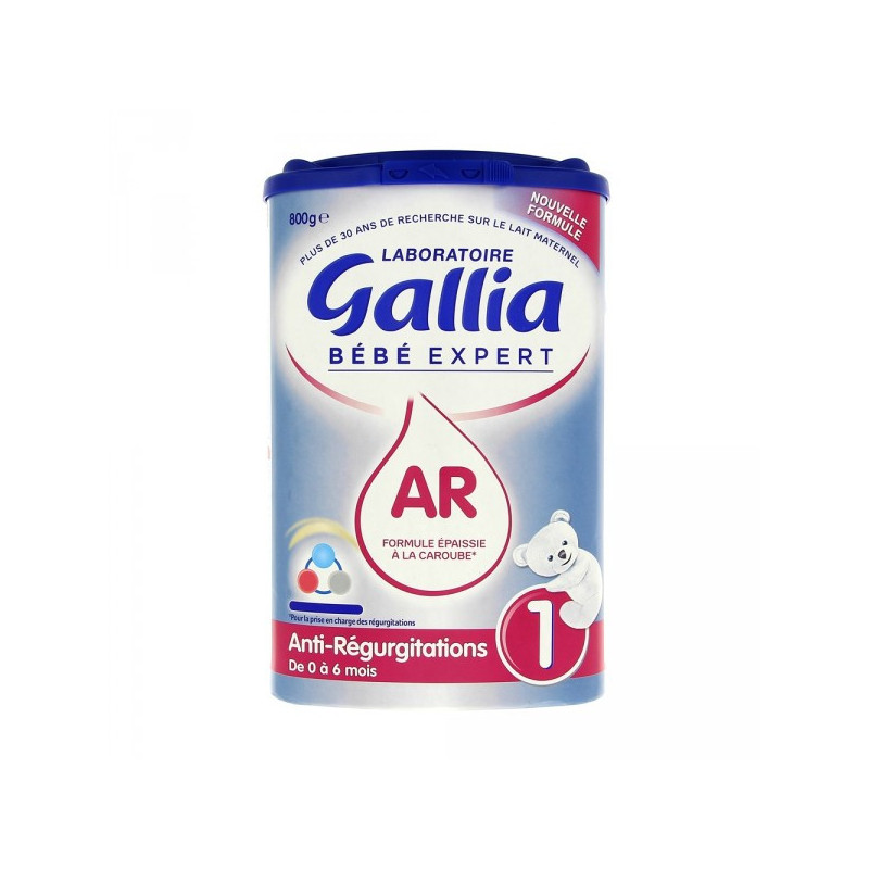 Gallia – Bébé Expert AR 1 Lait en poudre anti‑régurgitations, 800 g