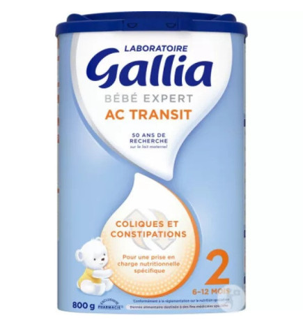 Gallia – Bébé Expert AC Transit 2, 800 g