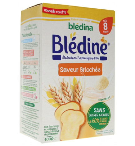 Blédina – Blédine Saveur Briochée Dès 8 Mois, 400 g