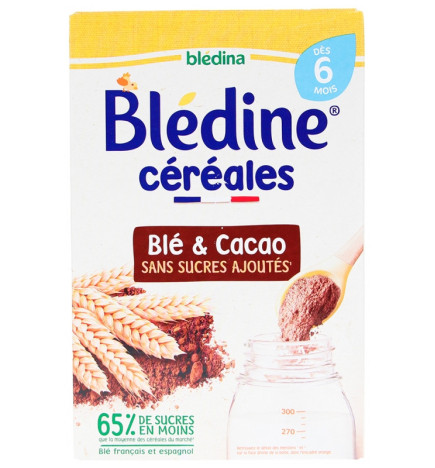 Blédina – Blédine Blé & Cacao Dès 6 Mois, 400 g