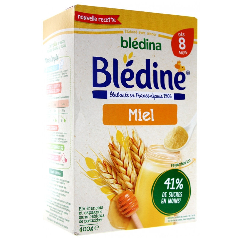 Blédina – Blédine Miel dès 8 Mois, 400 g