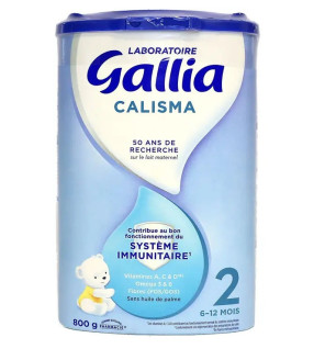 Gallia – Calisma 2 Lait en Poudre 2e Âge 6‑12 mois, 800 g