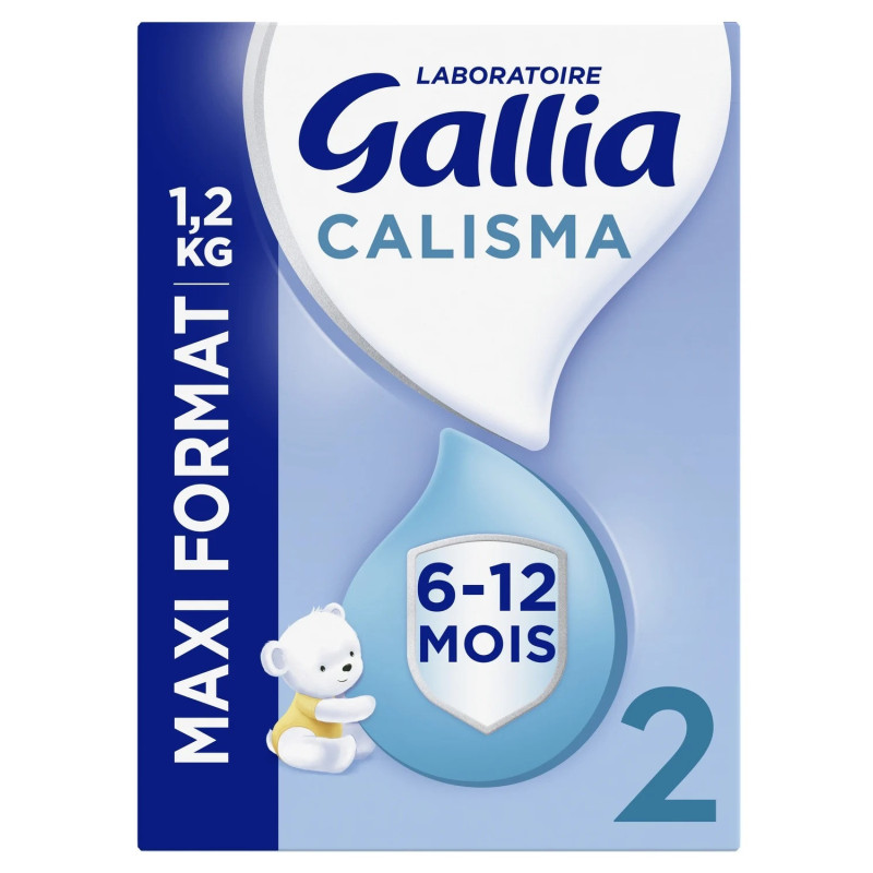 Gallia – Calisma 2 Lait en Poudre 2e Âge dès 6 mois, 1.2 kg