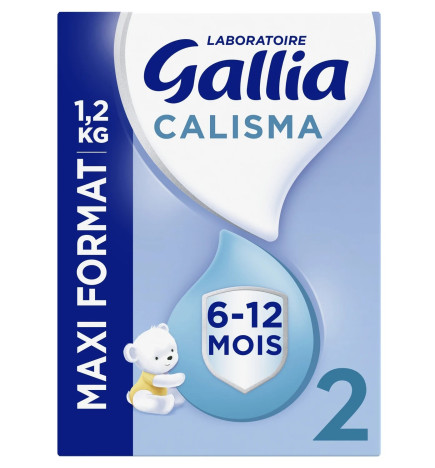 Gallia – Calisma 2 Lait en Poudre 2e Âge dès 6 mois, 1.2 kg