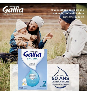 Gallia – Calisma 2 Lait en Poudre 2e Âge dès 6 mois, 1.2 kg