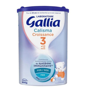 Gallia – Calisma Lait de Croissance 3ème âge, 800 g