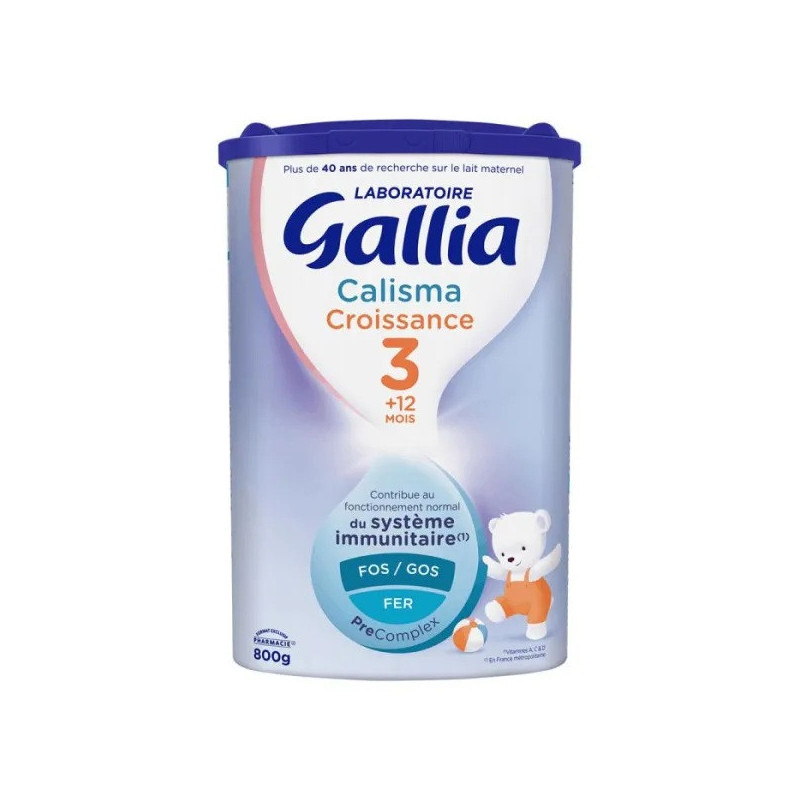 Gallia – Calisma Lait de Croissance 3ème âge, 800 g