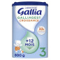 Gallia – Galliagest Croissance 3 Lait en poudre 3ème âge, 800 g