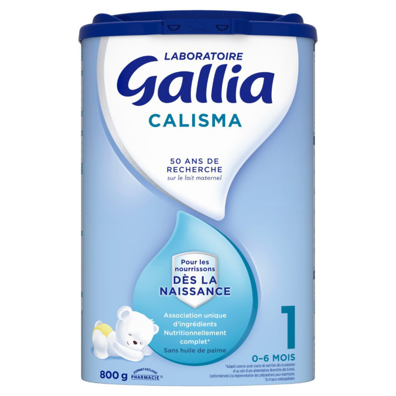 Gallia – Calisma 1 Lait en poudre 1er âge, 800 g