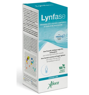 Aboca – Lynfase concentré fluide drainage et bien‑être vasculaire, 180 g