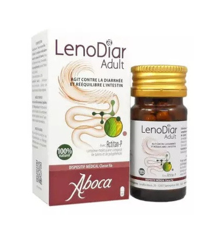 Aboca – Lenodiar Adult diarrhée aiguë, 20 gélules