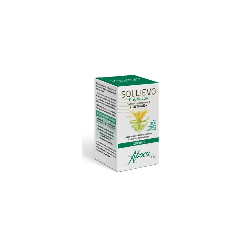 Aboca – Sollievo Physiotransit Physiolax transit intestinal, 27 comprimés