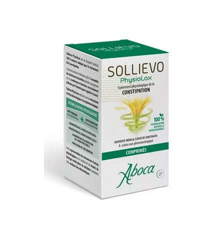 Aboca – Sollievo Physiotransit Physiolax transit intestinal, 27 comprimés