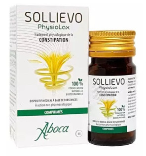 Aboca – Sollievo Physiotransit Physiolax transit intestinal, 45 comprimés