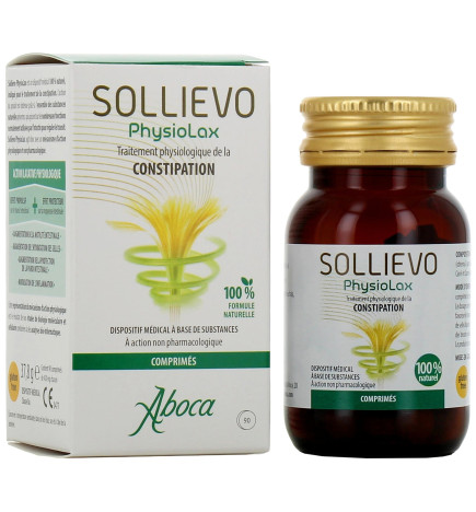 Aboca – Sollievo Physiotransit Physiolax transit intestinal, 90 comprimés