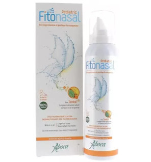 Aboca – Fitonasal pediatric spray nasal décongestionnant enfant, 125 ml