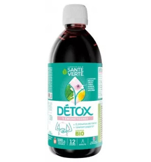 Santé Verte – Detox Bio Solution Buvable, 500 ml