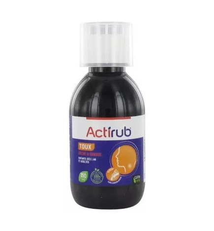 Santé Verte – Actirub Toux Sèche et Grasse, 150 ml