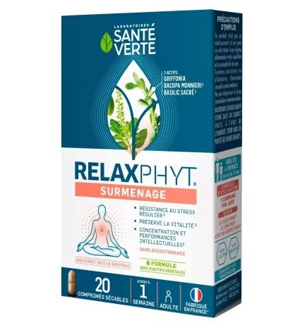 Santé Verte – Serotisol Bacopa, 20 comprimés