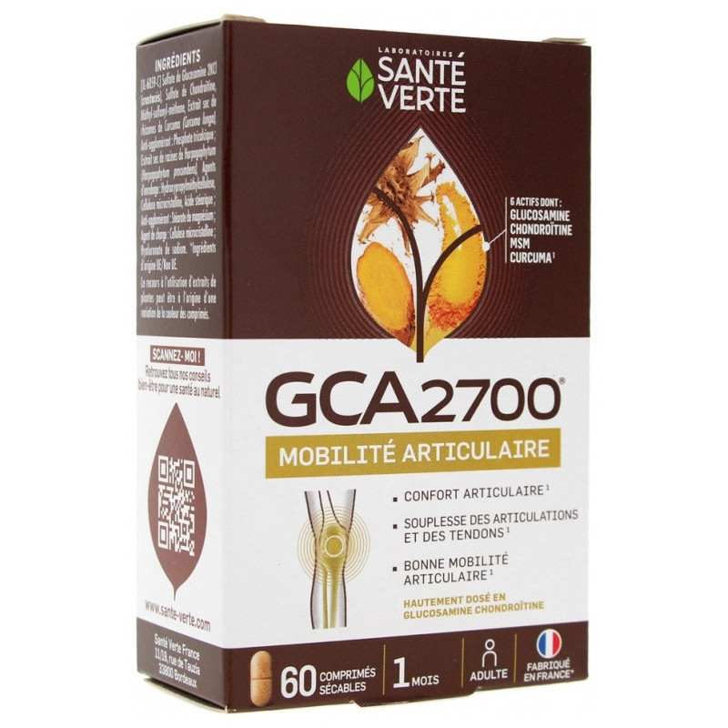 Santé Verte – GCA 2700 Articulations, 60 comprimés