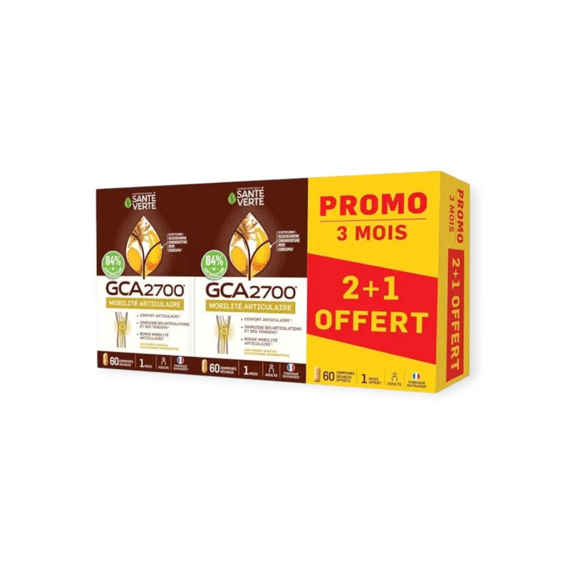 Santé Verte – GCA 2700 Articulations, 180 comprimés