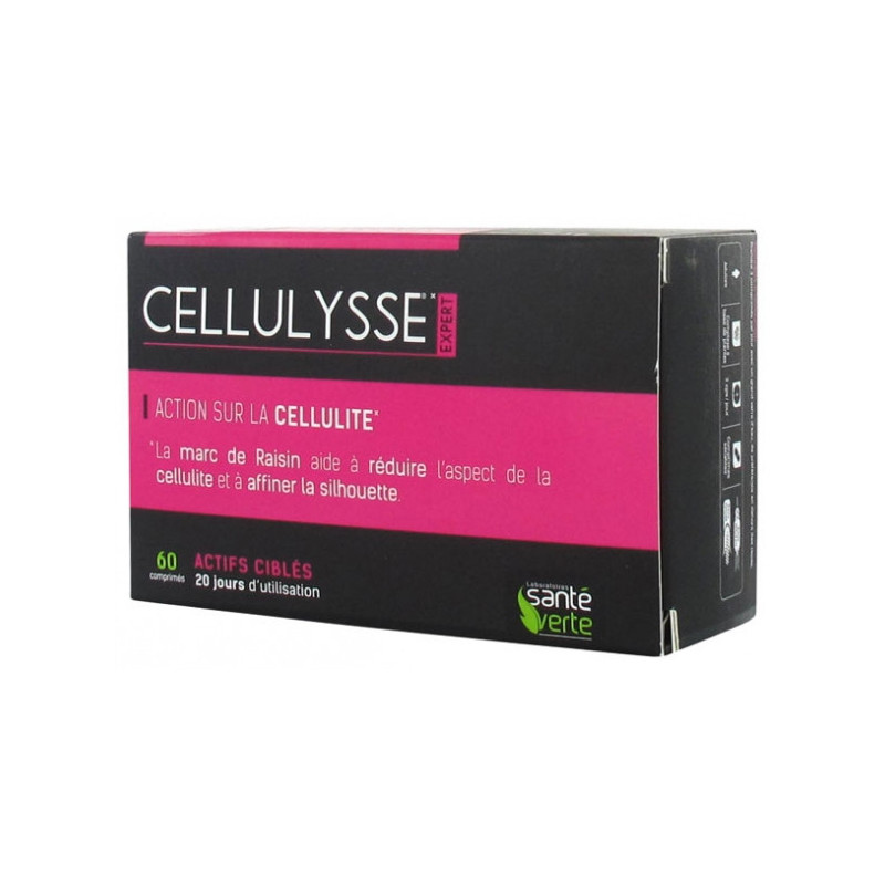 Santé Verte – Cellulysse Silhouette & Cellulite, 60 comprimés