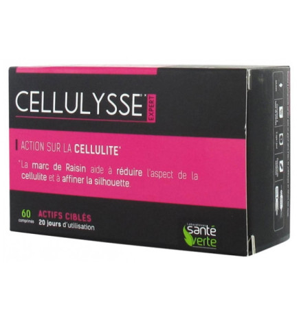 Santé Verte – Cellulysse Silhouette & Cellulite, 60 comprimés
