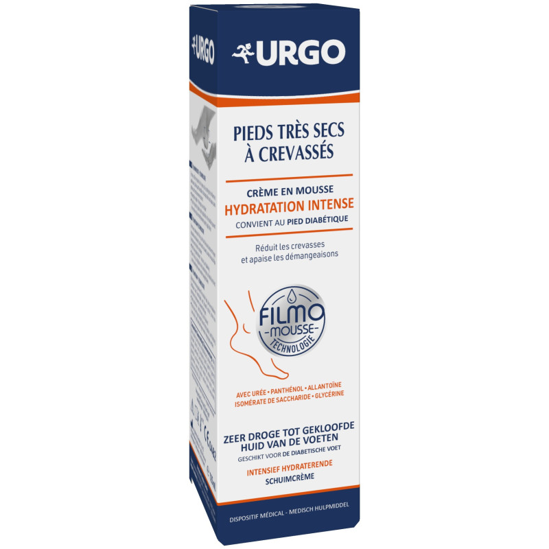 Urgo – Crème en Mousse Hydratation Intense, 125 ml Urgo – Crème en Mousse Hydratation Intense, 125 ml
