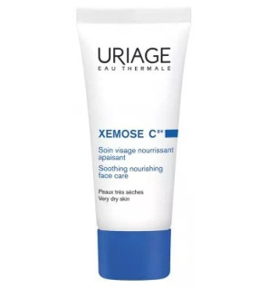 Uriage – Xémose C8+ Soin Visage Nourrissant Apaisant, 40 ml