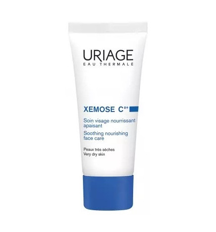 Uriage – Xémose C8+ Soin Visage Nourrissant Apaisant, 40 ml