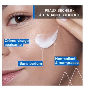 Uriage – Xémose C8+ Soin Visage Nourrissant Apaisant, 40 ml