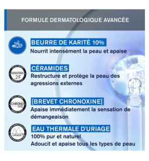 Uriage – Xémose C8+ Soin Visage Nourrissant Apaisant, 40 ml