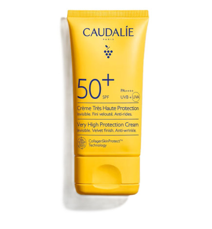 Caudalie – Crème Très Haute Protection SPF50+, 50 ml