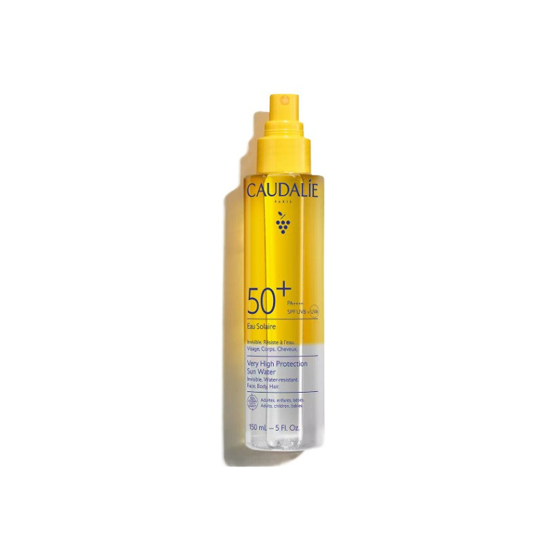 Caudalie – Eau Solaire Très Haute Protection SPF50+, 150 ml