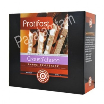 PROTIFAST CROUSTI'CHOCO BARRE PROTEINEE 7 BARRES