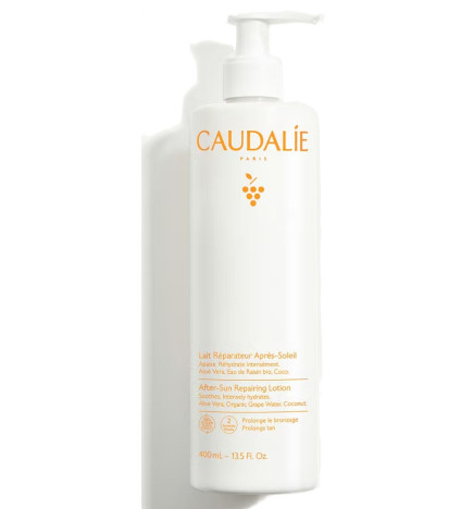 Caudalie – Lait Réparateur Après-Soleil à l’Aloe Vera, 400 ml