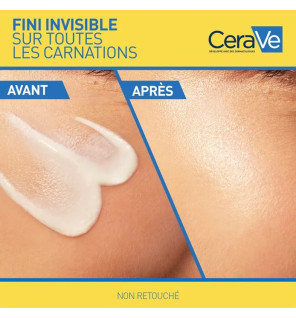 CeraVe – Fluide Hydratant Invisible SPF50 Haute Protection, 50 ml