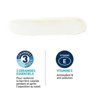 CeraVe – Stick Solaire Invisible SPF50+ Haute Protection visage et zones sensibles, 8 g