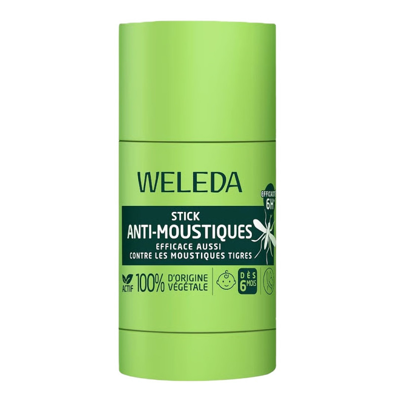 Weleda – Stick anti-moustiques à l’eucalyptus citronné, 25 g Weleda – Stick anti-moustiques à l’eucalyptus citronné, 25 g